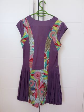Vestido estampado floral talla M