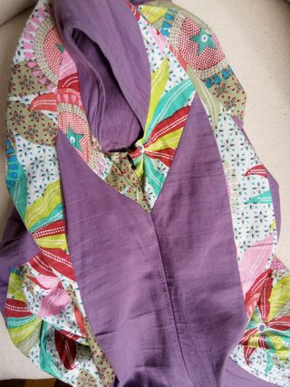 Vestido estampado floral talla M