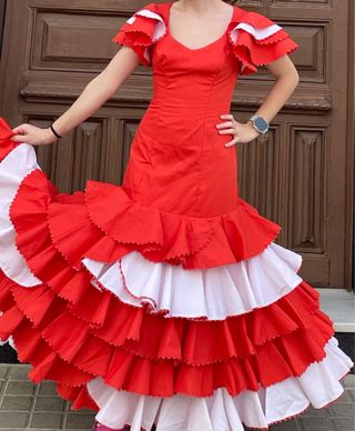 Traje de Flamenca Talla 34