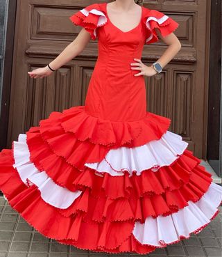 Traje de Flamenca Talla 34