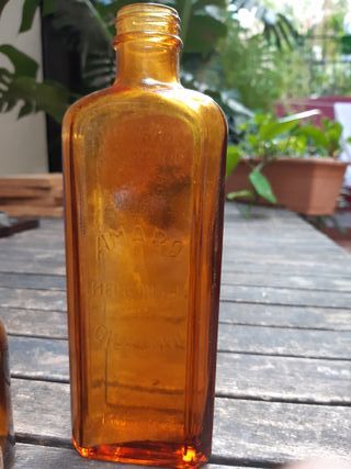 Lote Frascos Antiguos Botellas Vintage