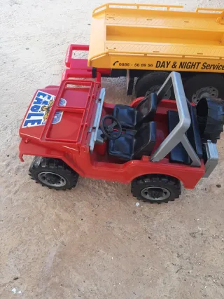 Autogru Bruder con Jeep
