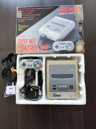 Super Nintendo SNES (Fallo placa, Rayas TV)