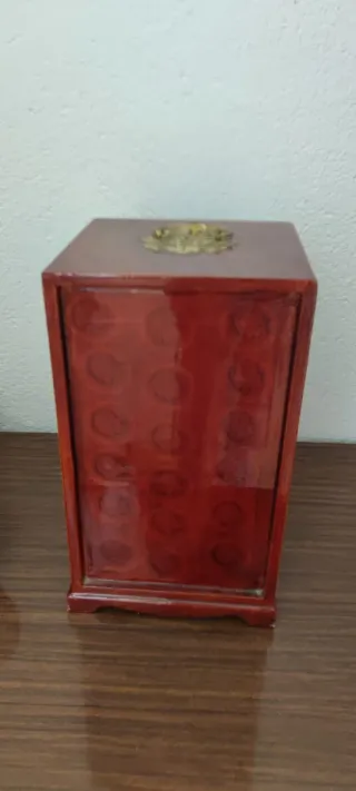 Joyero Chino Antiguo Madera