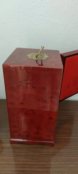 Joyero Chino Antiguo Madera