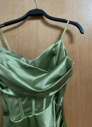 Vestito verde elegante tg. S