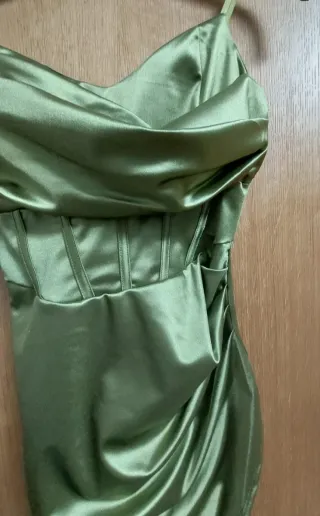 Vestito verde elegante tg. S