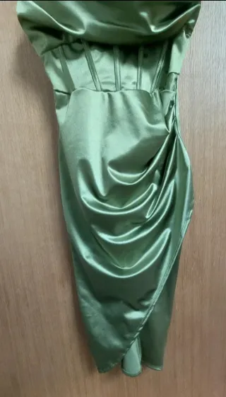 Vestito verde elegante tg. S