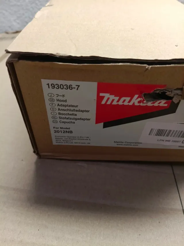 Makita 193036-7 - Adaptador de aspiración