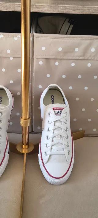 Converse Blancas Talla 40