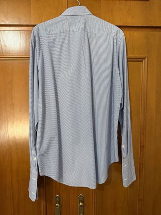 Camisa Ungaro Gemelos Rayas Azules