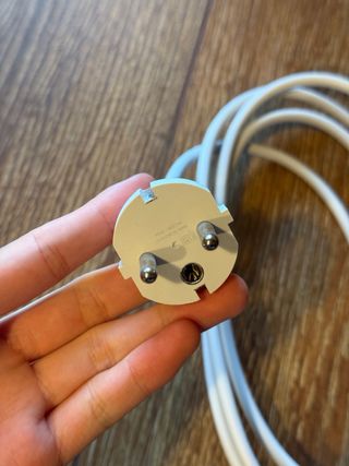 Cable Extensión Macbook 16A 250V Blanco