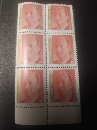 Sello Juan Carlos I 35 Pesetas Correos España