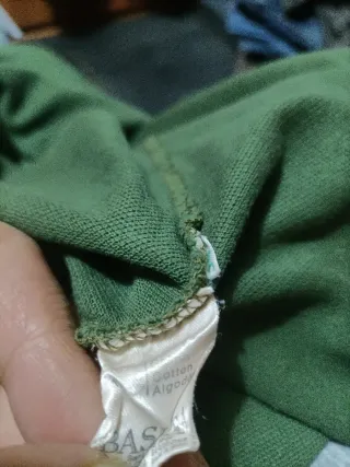 Polo Lacoste Verde Talla XL