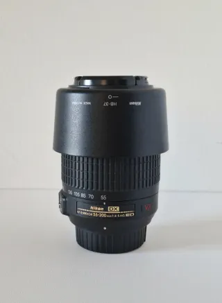 Objetivo Nikon AF-S DX 55-200mm VR IF-ED