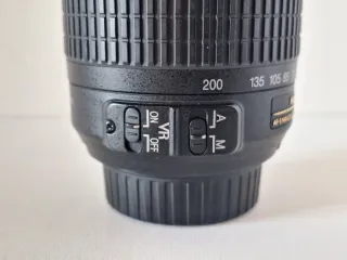 Objetivo Nikon AF-S DX 55-200mm VR IF-ED