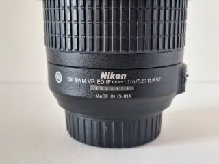 Objetivo Nikon AF-S DX 55-200mm VR IF-ED