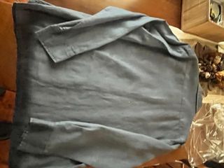 Camicia Puro Lino Grigia Uomo