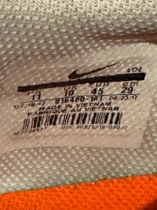 Zapatillas Nike Piel Blancas Talla 45