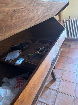 Pastera antigua de madera Medidas de 1,64x1,35x75