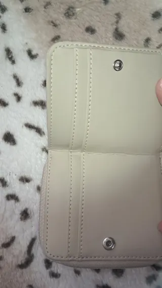 Cartera Beige Bonita