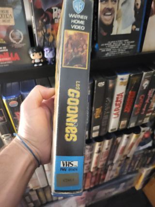 VHS LOS GOONIES 1A EDICIÓN VIDEOCLUB
