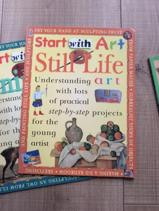 Pack de libros en inglés de arte y manualidades