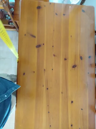 Mesa de comedor de madera provenzal