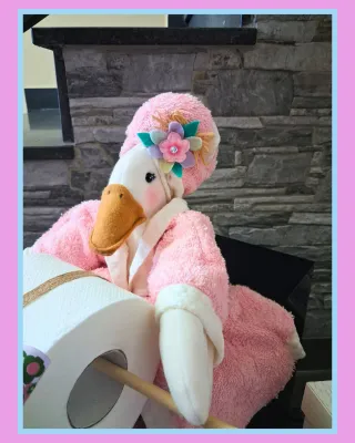 Papera porta rotolo carta igienica in pile