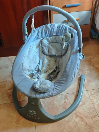 Hamaca bebé Kinderkraft gris