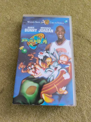 Space Jam VHS - Bugs Bunny y Michael Jordan