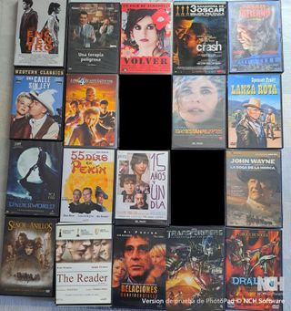 DVD 6x10€ LOTE 1 HAY 6 FOTOS