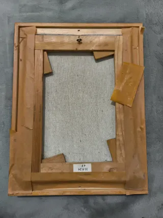 Cuadro Pueblo Margarida Hurguet 33x23