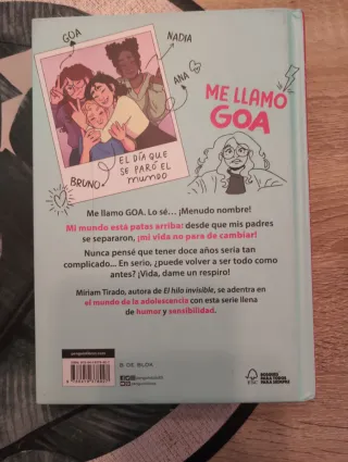 Libro Me llamo Goa 1 - Me llamo Goa: El día