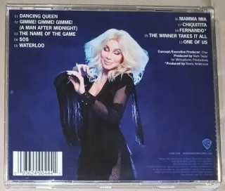 Cher CD Dancing Queen y DVD Burlesque