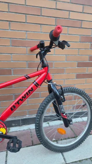 Bicicleta Infantil Roja 20 Decathlon