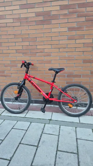 Bicicleta Infantil Roja 20 Decathlon
