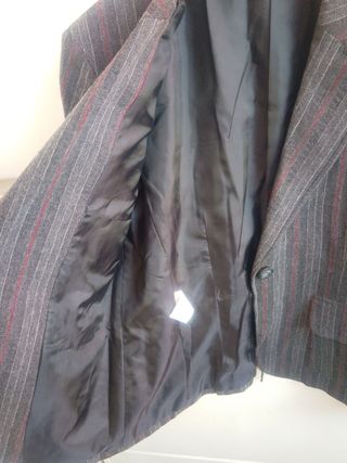 Giacca Miralba Monopetto Lana gessato it 42 M