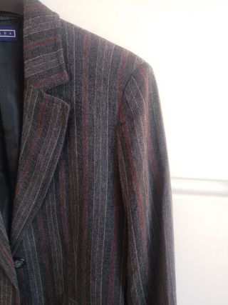 Giacca Miralba Monopetto Lana gessato it 42 M
