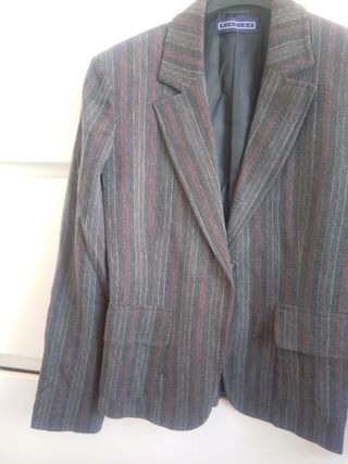 Giacca Miralba Monopetto Lana gessato it 42 M