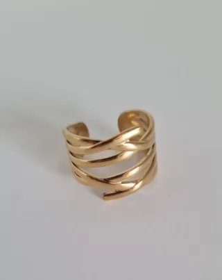 Colección Anillos VITTA Lioré Dorados Ajustables