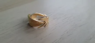 Colección Anillos VITTA Lioré Dorados Ajustables