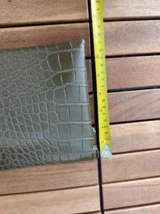 Bolso Parfois piel sintética verde sin estrenar