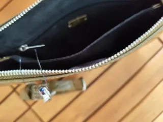 Bolso Parfois piel sintética verde sin estrenar