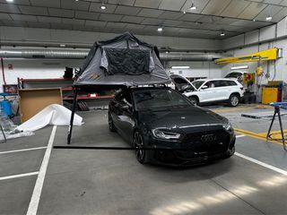 Tienda de campaña de techo