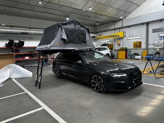 Tienda de campaña de techo