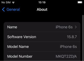 iPhone 6s 128GB Negro/Plata con caja accesorios