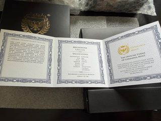 Megafauna Cave Lion 2 Onzas Plata 999 Germania