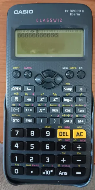 Calculadora Casio fx-82SPXII Iberia