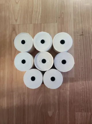 Rollos de papel térmico para impresora